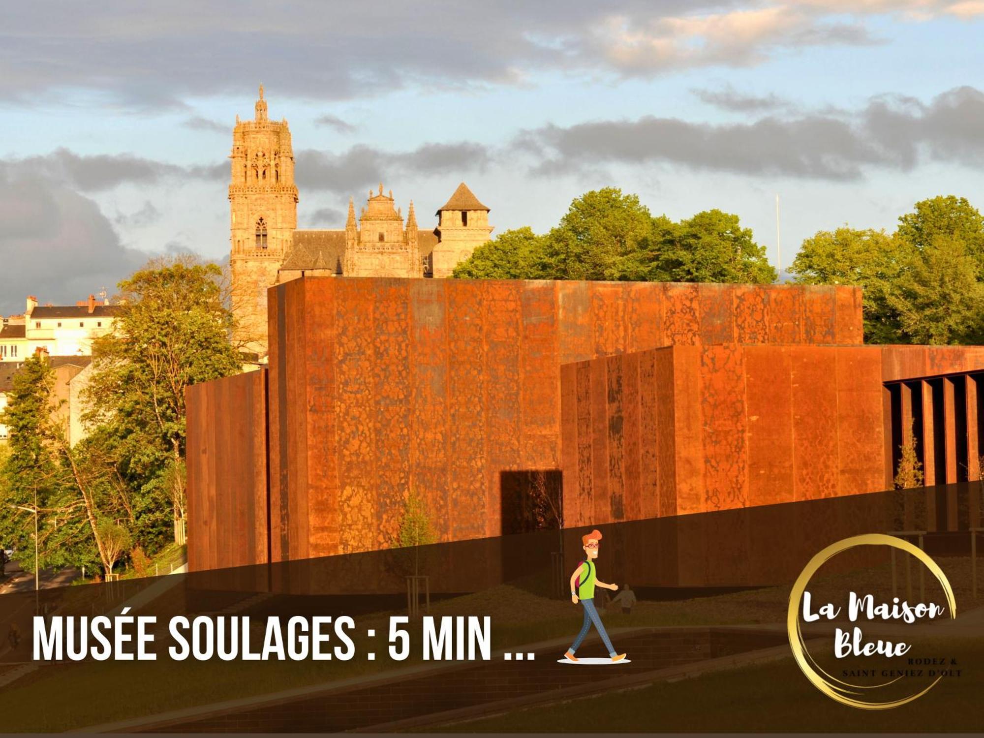 Cocon, Vue Rodez, Terrasse, Box, Musee Soulages ภายนอก รูปภาพ